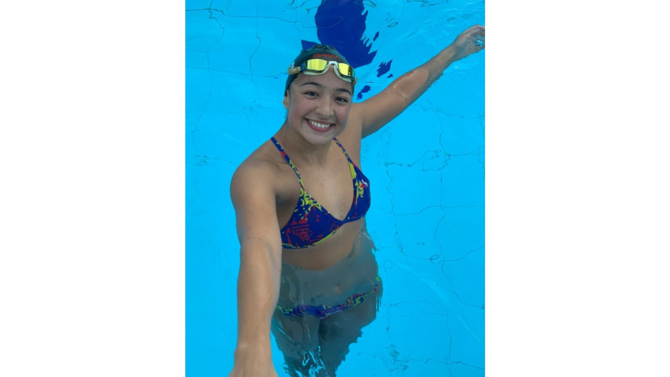 Stefanía Gómez, la nadadora caldense que hoy brilla en las piscinas del país y ya se proyecta internacionalmente.