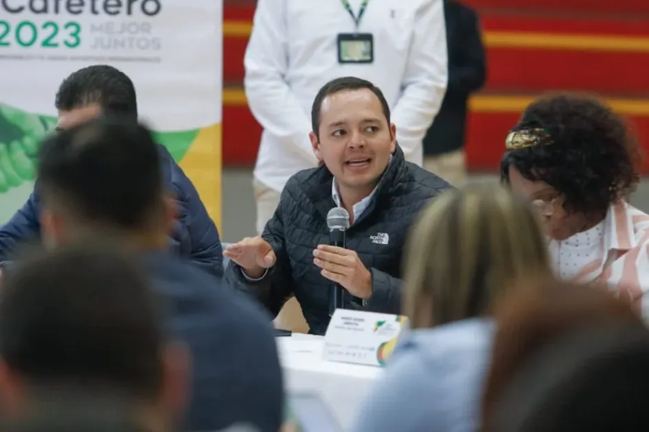 Alcalde de Manizales, Carlos Mario Marín Correa.