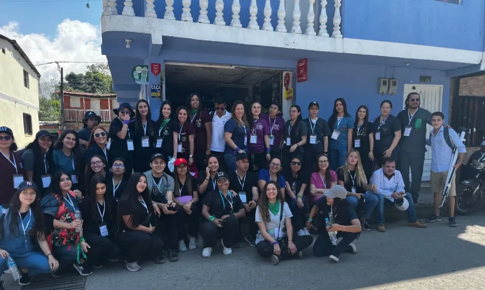 Estudiantes de Medicina y de Odontología realizan jornada de salud en Villamaría