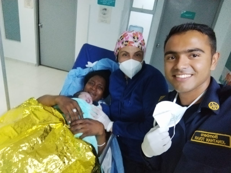 Nació dentro de una residencia de la Galería de Manizales