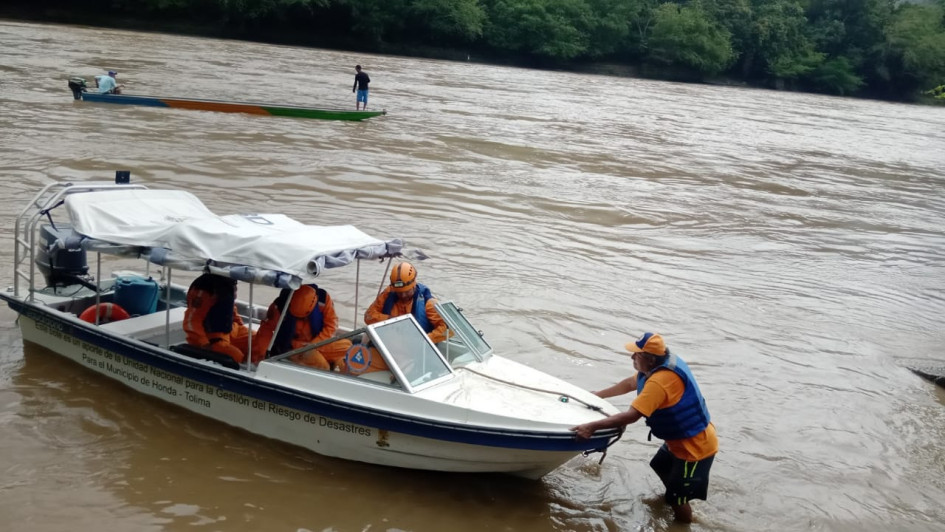 Los voluntarios recuperaron el cuerpo en La Dorada.