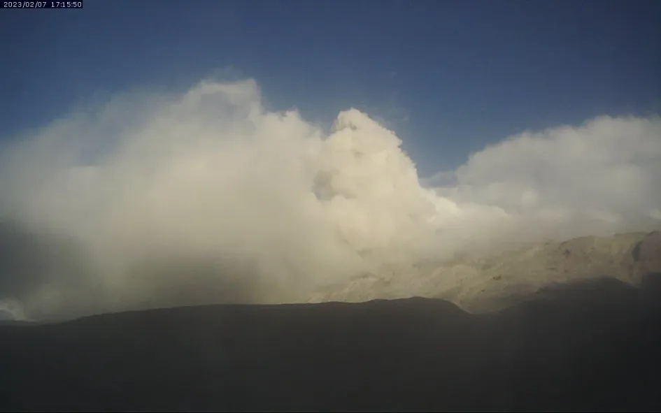 Se reporta nueva caída de ceniza en Manizales y Villamaría