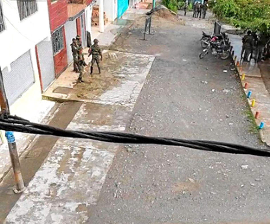 Foto | Reproducción | LA PATRIA  En municipios de Cauca, Nariño y Arauca disidencias de las Farc han realizado patrullajes.