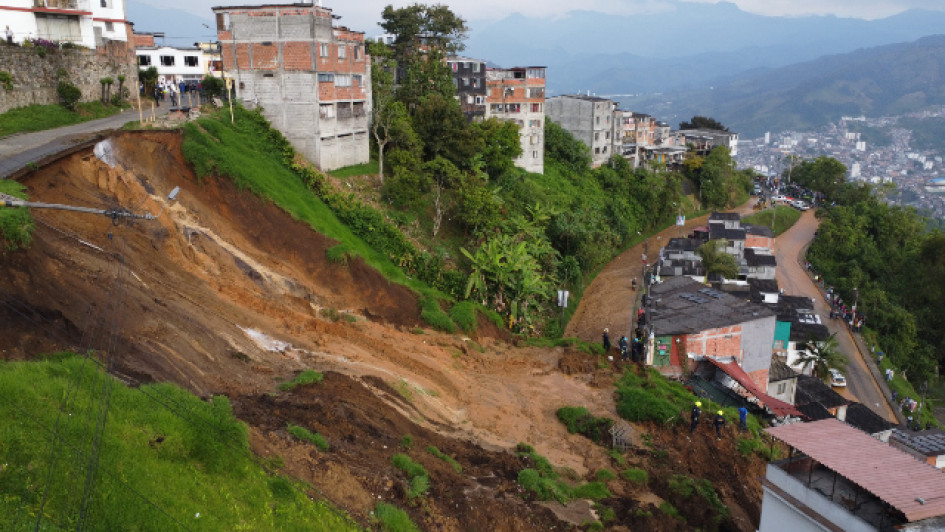 deslizamiento barrio Centenario