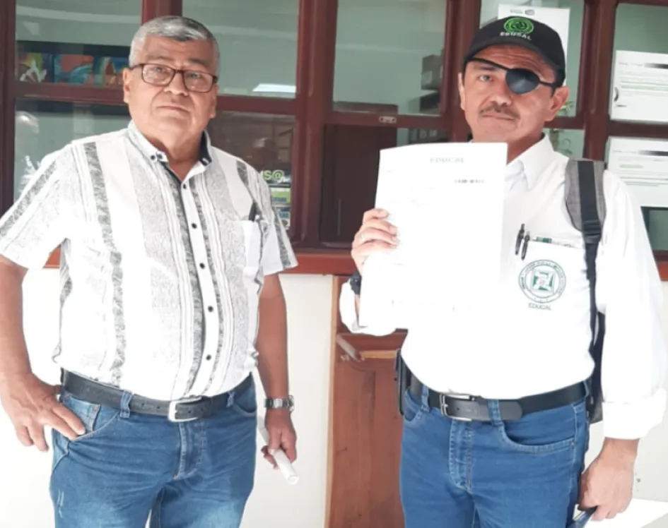 Representantes de Educal radicaron en la Alcaldía de Manizales y Gobernación de Caldas el pliego de peticiones.