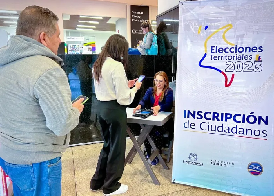 Registraduría inscripción de cédulas