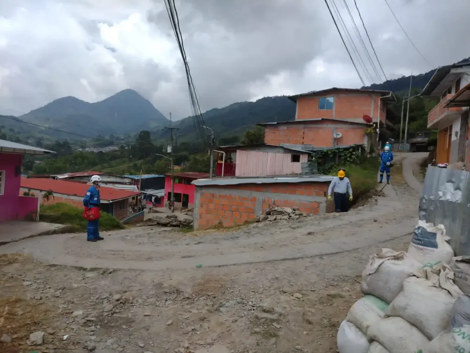 Servicio de gas en Manzanares está suspendido por un daño en el barrio Lombo