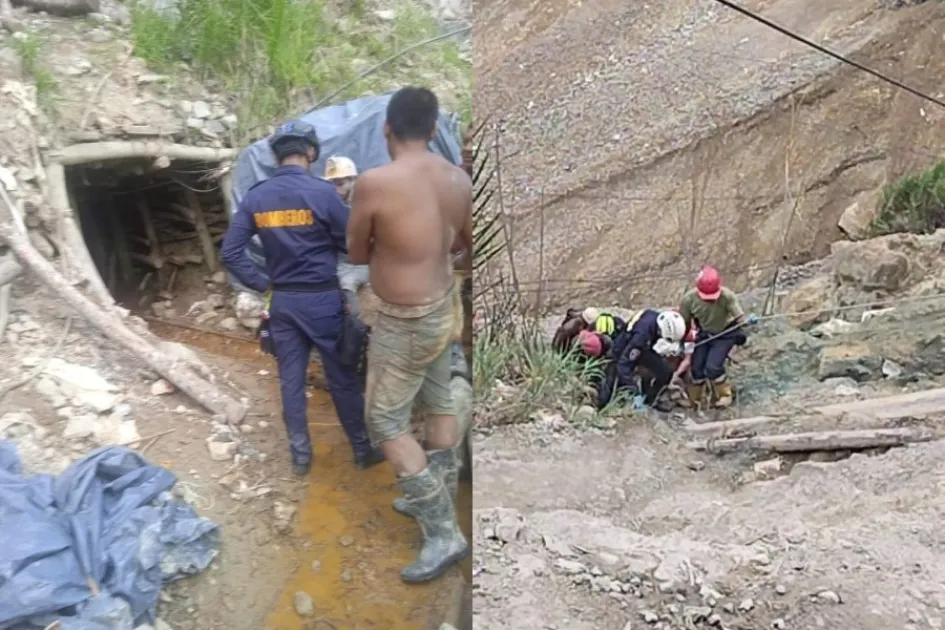 Rescate de minero fallecido en Marmato