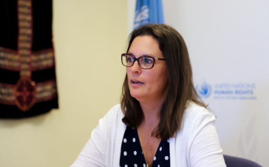 Juliette de Rivero, representante en Colombia de la Oficina del Alto Comisionado de las Naciones Unidas para los Derechos Humanos.
