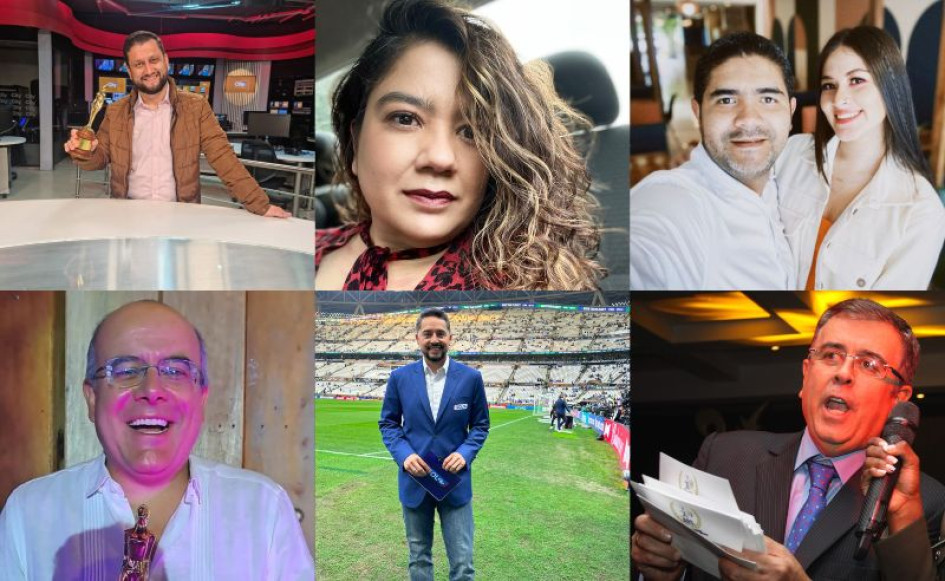 Los caldenses ganadores en los premios realizados en Cartagena.