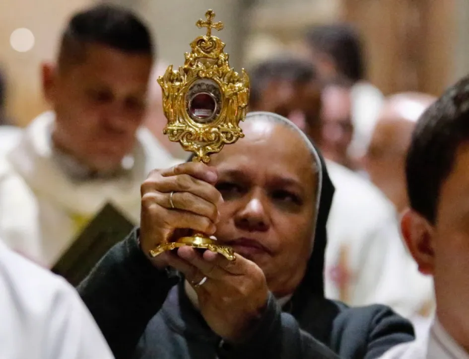 reliquias beata caldense María Berenice Duque