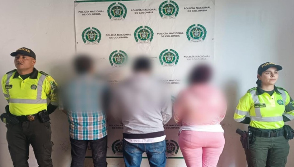 Tres personas fueron detenidas por el delito de tráfico de migrantes.