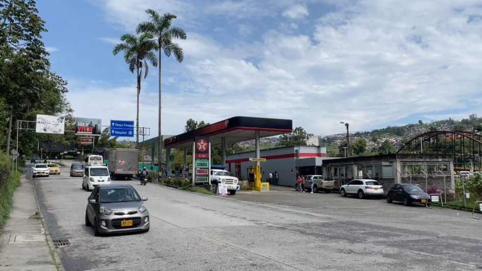 FOTO | Alcaldía Villamaría | LA PATRIA  Sector donde se adelantan las obras del cuarto carril.