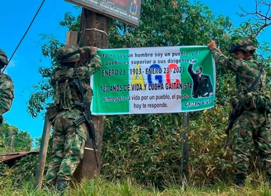 Autodefensas Gaitanistas de Colombia, AGC, más conocidas como Clan del Golfo.