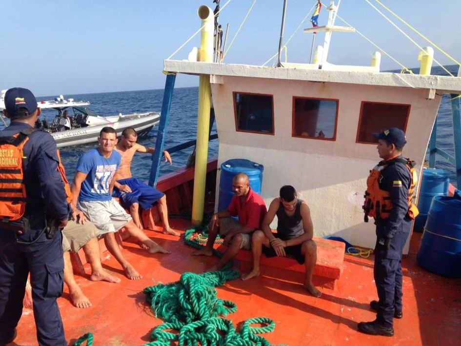 Los ciudadanos venezolanos estuvieron medio día a la deriva en un cayo del archipiélago de San Andrés.