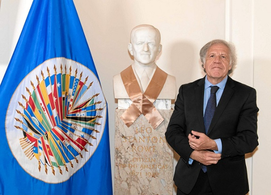 Luis Almagro está al frente de la OEA desde el 2015.