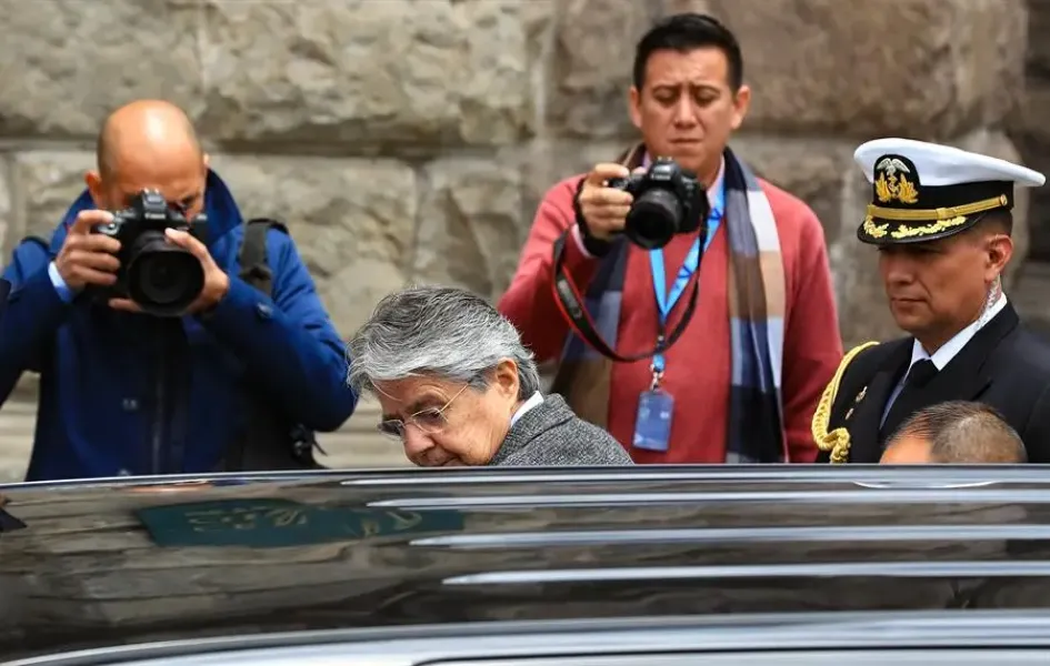 El presidente de la República de Ecuador Guillermo Lasso