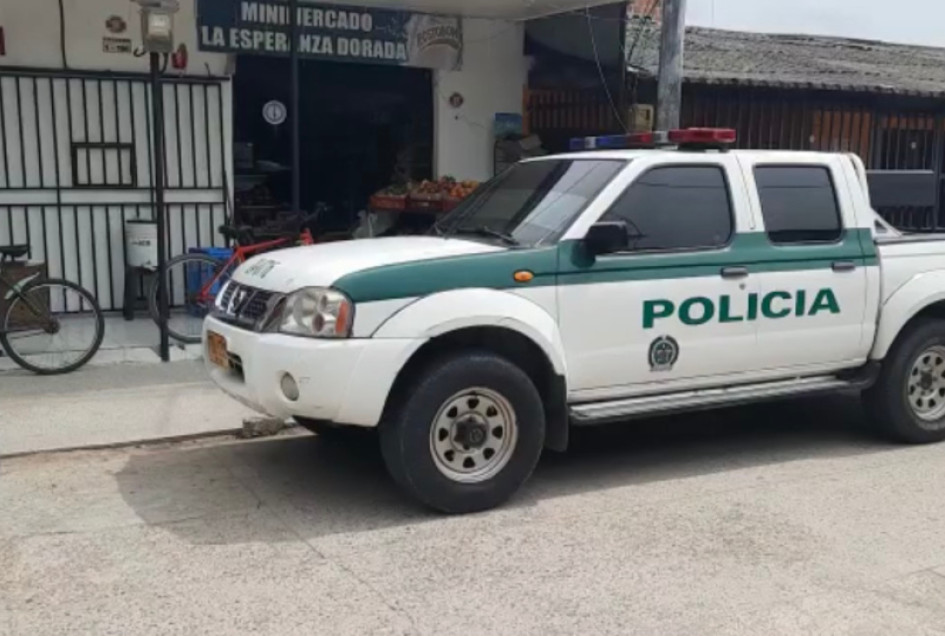 En este negocio ocurrió el asalto armado.