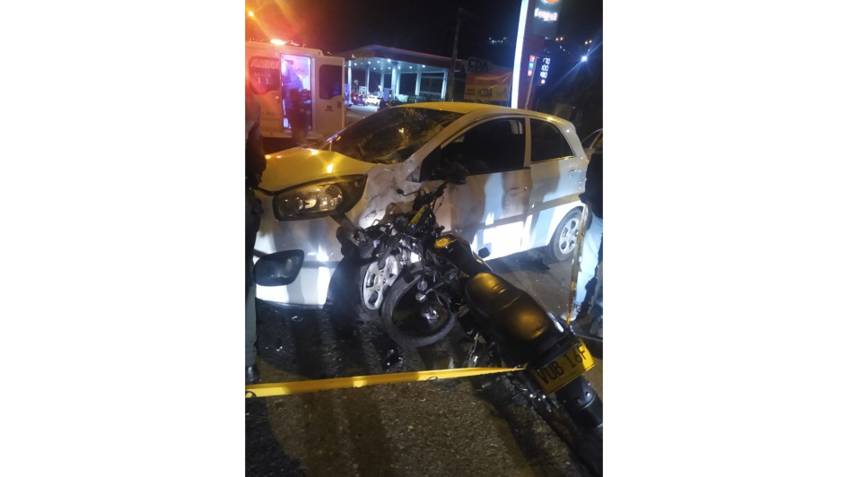 Este fue el accidente que dejó un fallecido el sábado en Manizales.