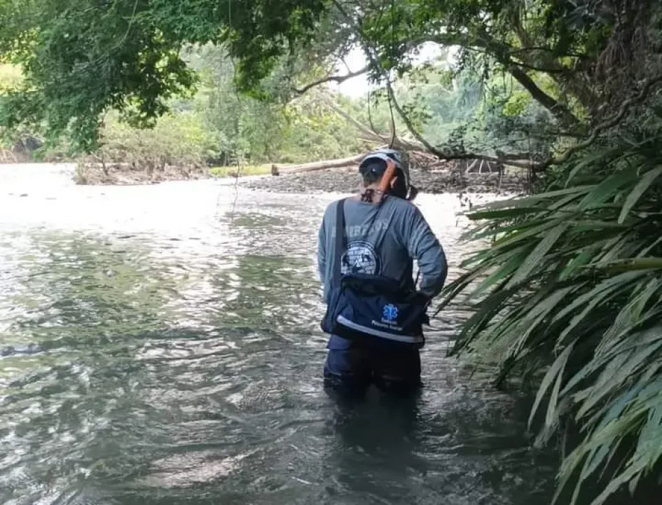 Labores de búsqueda en Doña Juana. 