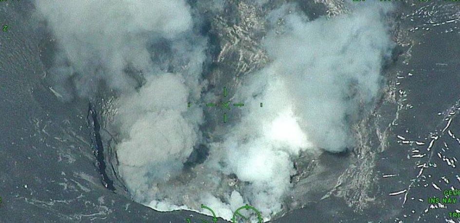 El cráter Arenas del Volcán Nevado del Ruiz.