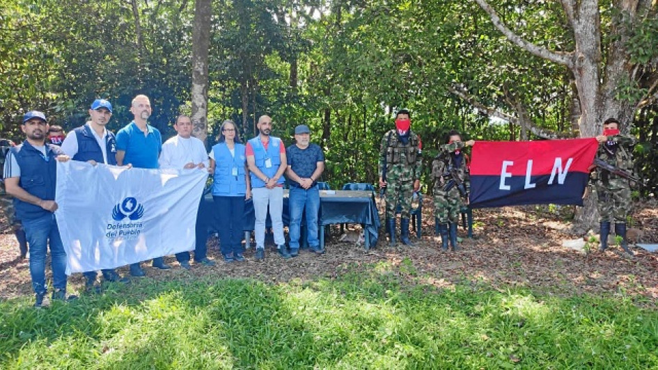 Foto | Defensoría del Pueblo | LA PATRIA Las autoridades investigan si la guerrilla del Ejército de Liberación Nacional (Eln) está involucrada en el atentado terrorista ocurrido el miércoles en Tibú (Norte de Santander) o si fueron disidentes de las Farc o un reducto del Epl.