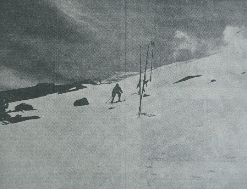 Esquiada en el Nevado del Ruiz