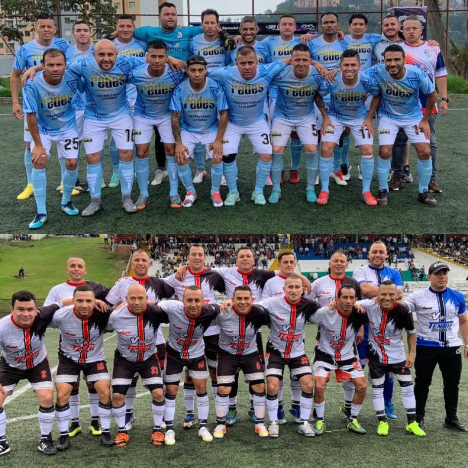 ABC Jurídicas Estructuras Livianas Willi Motos Café Redes (arriba) se enfrentará a las 4:00 p.m. a Tenis Brooklin Vidrialum por el título de la Copa Ciudad de Villamaría.