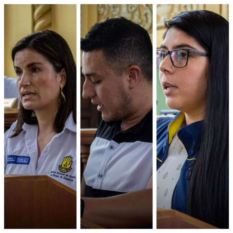 Los jefes de las unidades de Gestión de Riesgo de Manizales, Villamaría y Chinchiná se dieron cita en la Asamblea de Caldas para contarles a los diputados cómo van en la mitigación ante la emergencia del volcán.