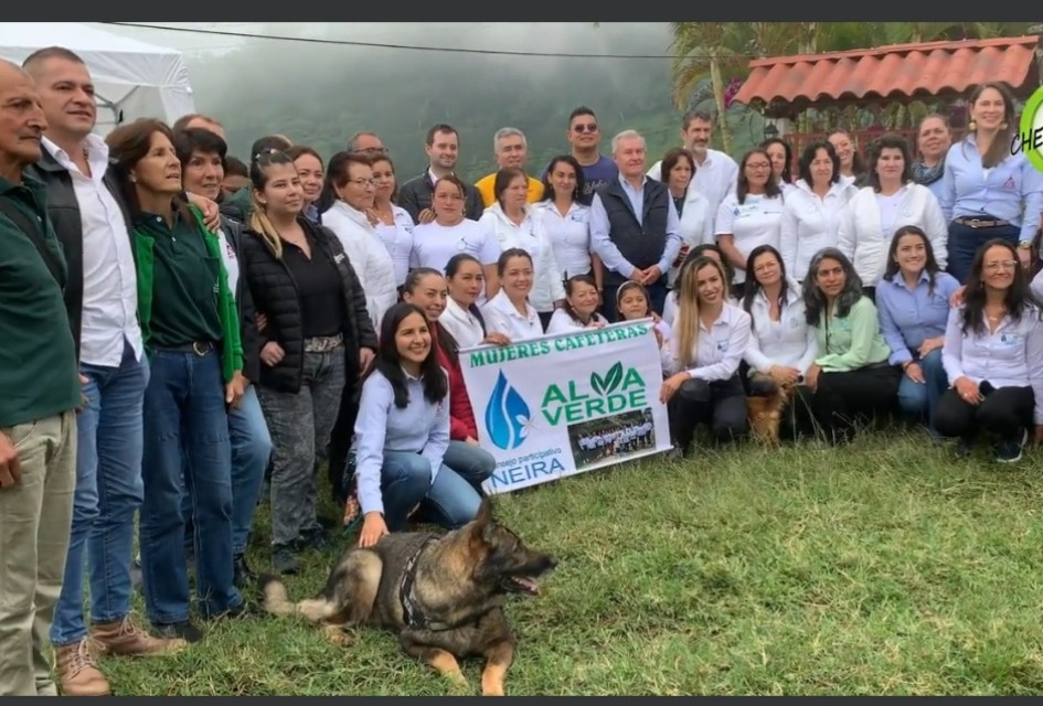 Foto | Cortesía | LA PATRIA  En Neira se adelanta el programa Mujeres Alma Verde.
