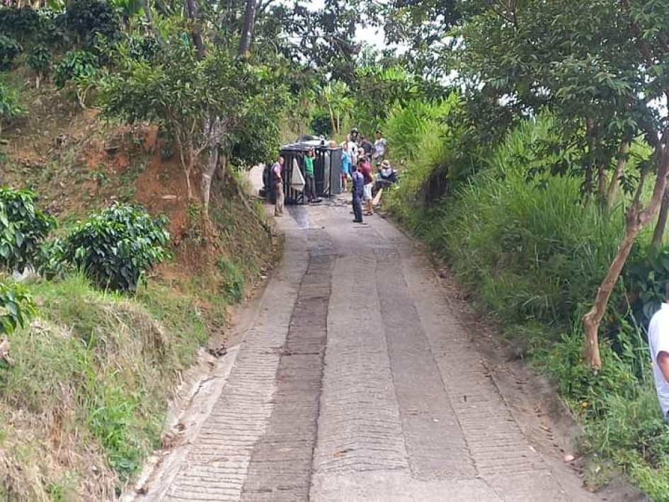El accidente ocurrió en la vereda Alsacia, zona rural de Anserma (Caldas).