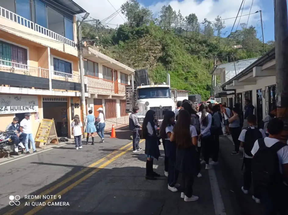 En Padua (Tolima) los estudiantes protestaron este martes. 