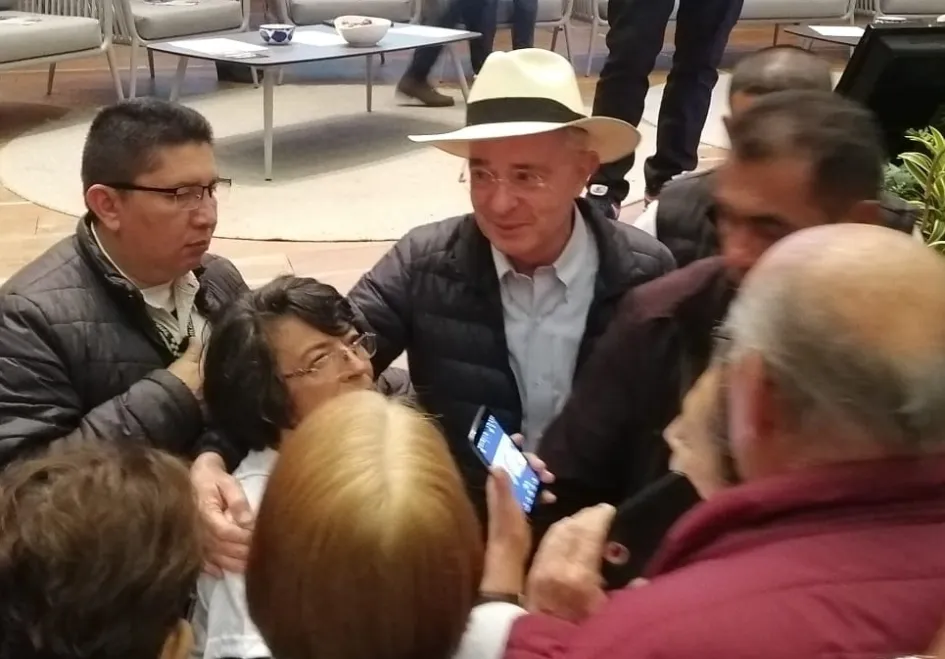 Álvaro Uribe Vélez, expresidente de Colombia.