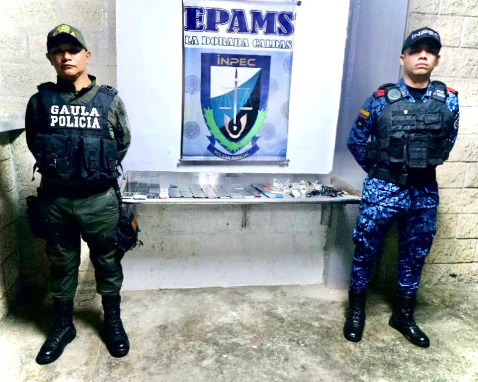 Elementos incautados en el reciente operativo.