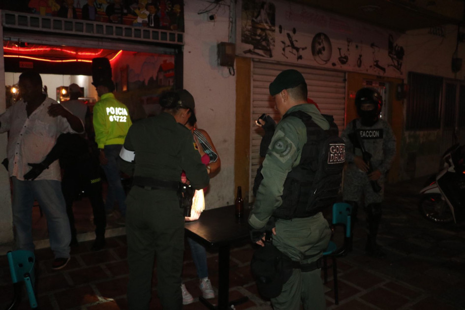 Megatomas en La Dorada.