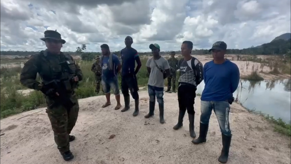 Provenían del Guainía y fueron capturados en el Parque Naciona Yapacana, en el estado venezolano de Amazonas.