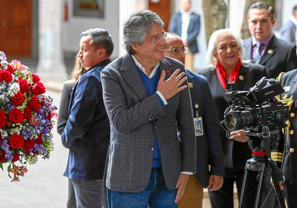 Foto | EFE | LA PATRIA Guillermo Lasso gobierna mediante decretos.
