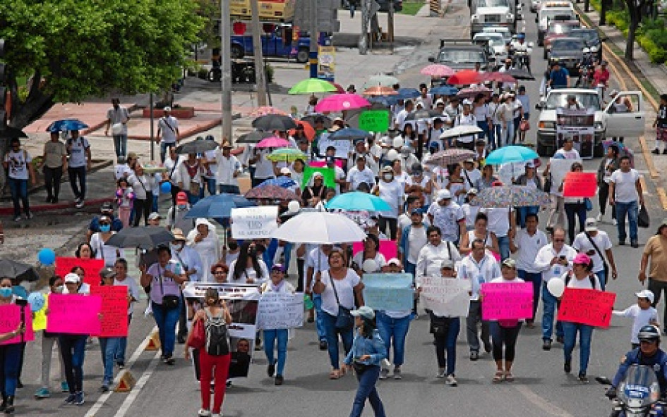 Foto | Efe | LA PATRIA  Familiares de los secuestrados criticaron el hermetismo del Gobierno de México.