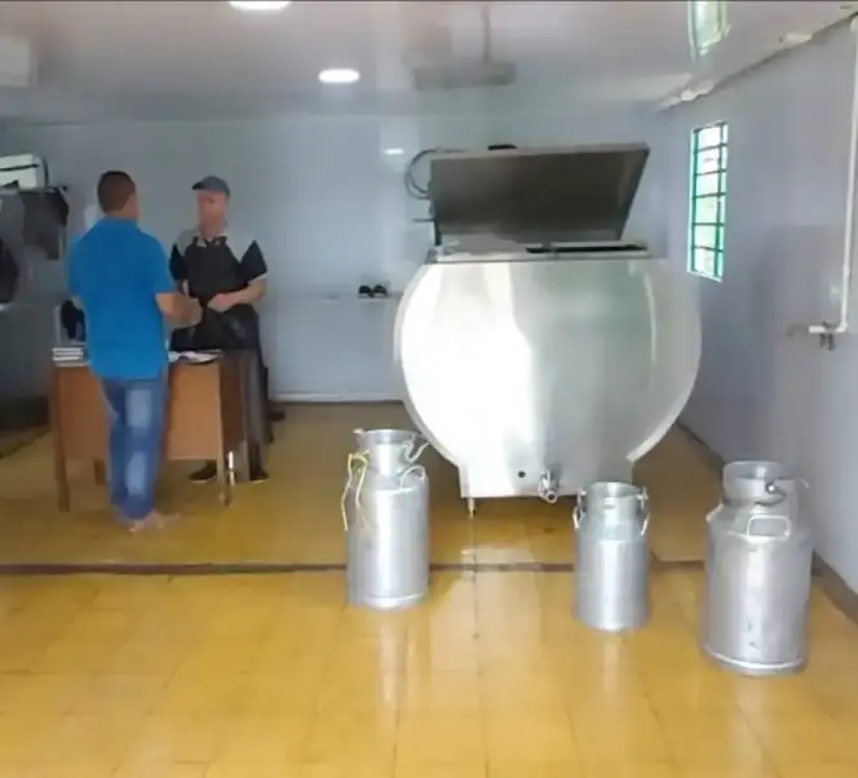 Equipos de transformación de la leche.