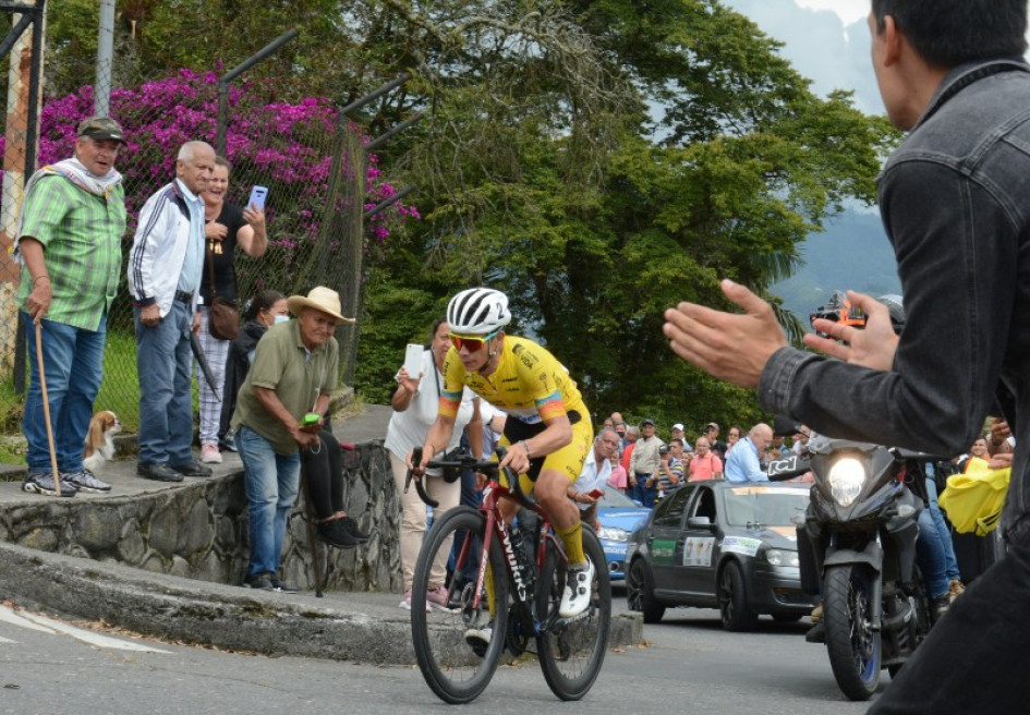 El paso demoledor de Miguel Ángel López para ganar, en Chipre, la octava etapa de la Vuelta a Colombia.