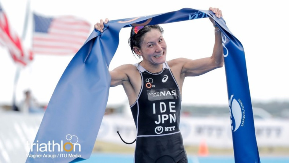 La japonesa Juri Ide es una de las figuras que se verán el domingo en la Copa Continental de Triatlón en Chinchiná.