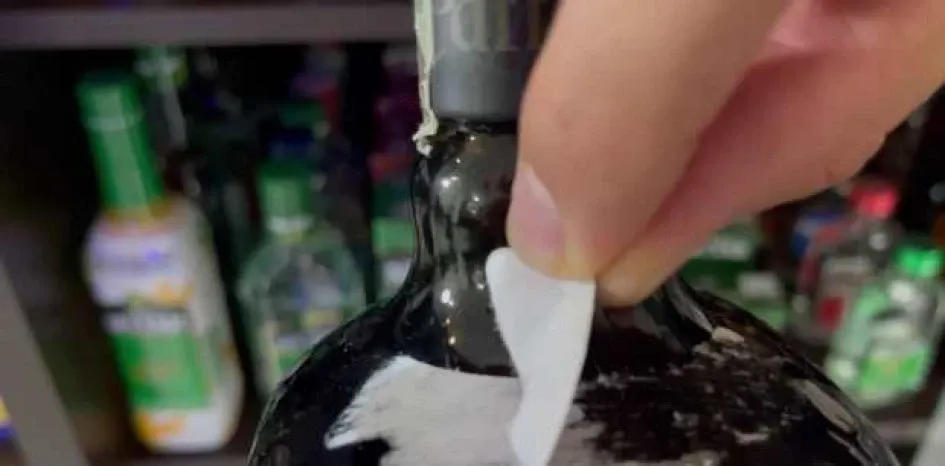 Aprenda a identificar el licor malo.