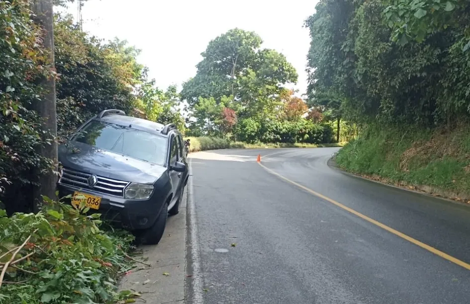 Este es el accidente de este jueves. 