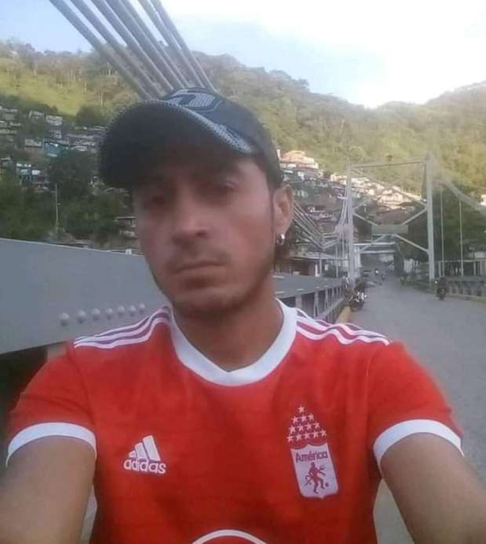 Richard Andrés Bohórquez, de 34 años, falleció en Arauca (Palestina), tras caer del segundo piso de su casa.