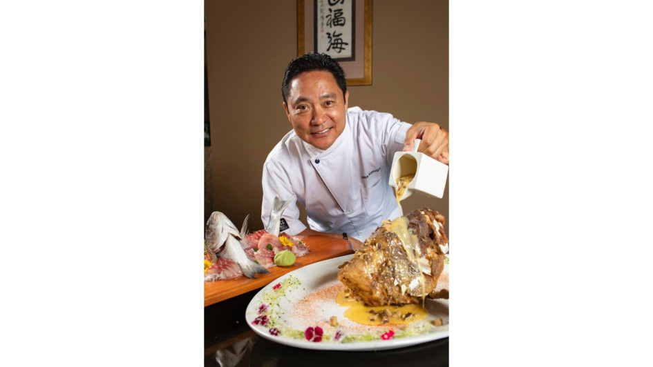 El chef peruano Hajime Kazuga estará el sábado en Manizales.