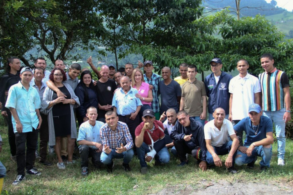 El grupo que permanece ahora allí.