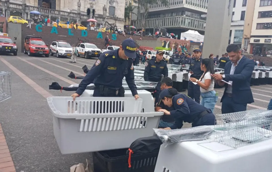 Entrega de los kits.