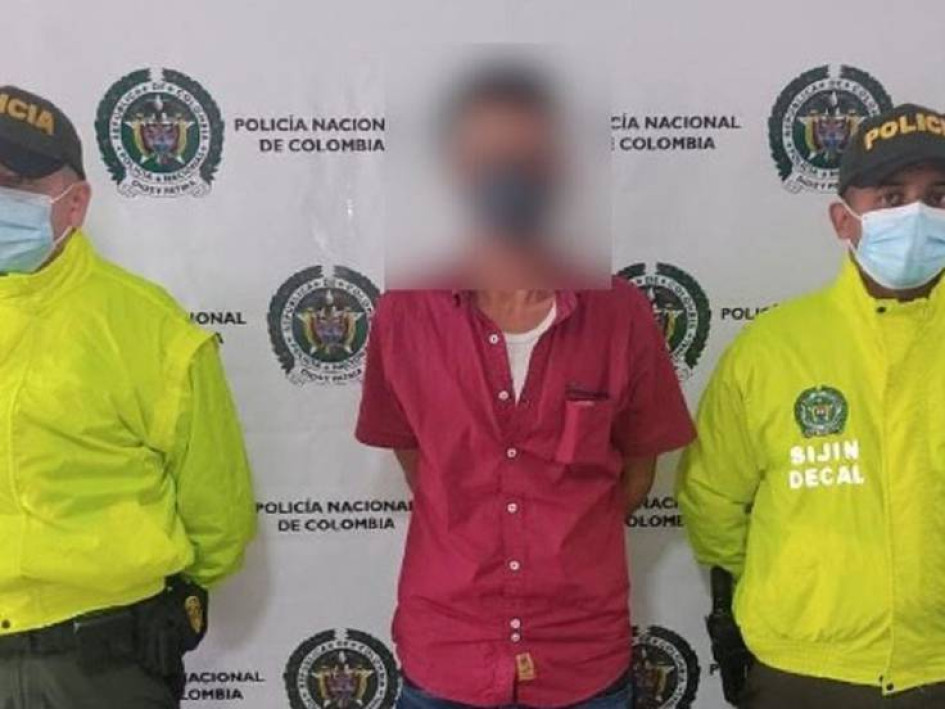 El condenado, el día de su captura.