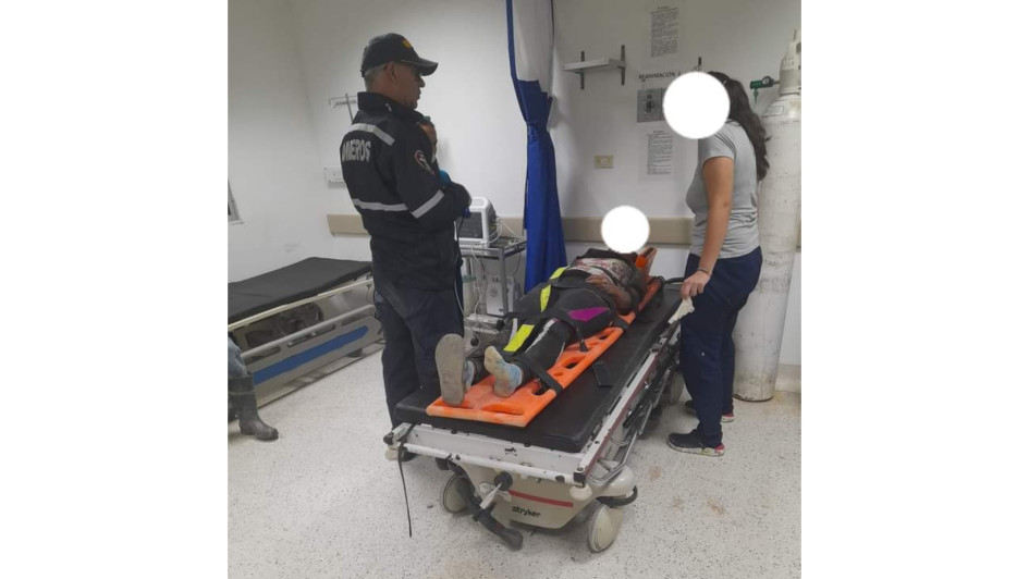 El accidente fue atendido sobre las 2:00 a.m. por dos oficiales y un bombero de Marmato.