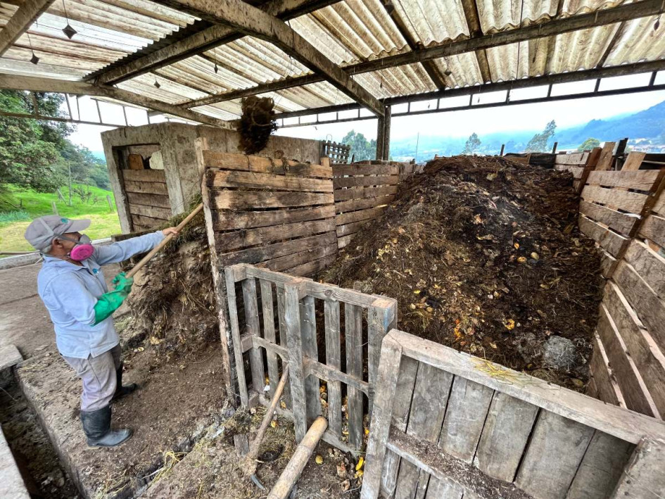 Foto | Luis Trejos | LA PATRIA  Así luce la unidad de compostaje del Centro de Desarrollo Tecnológico Planta de Bioprocesos y Agroindustria de la Universidad de Caldas.